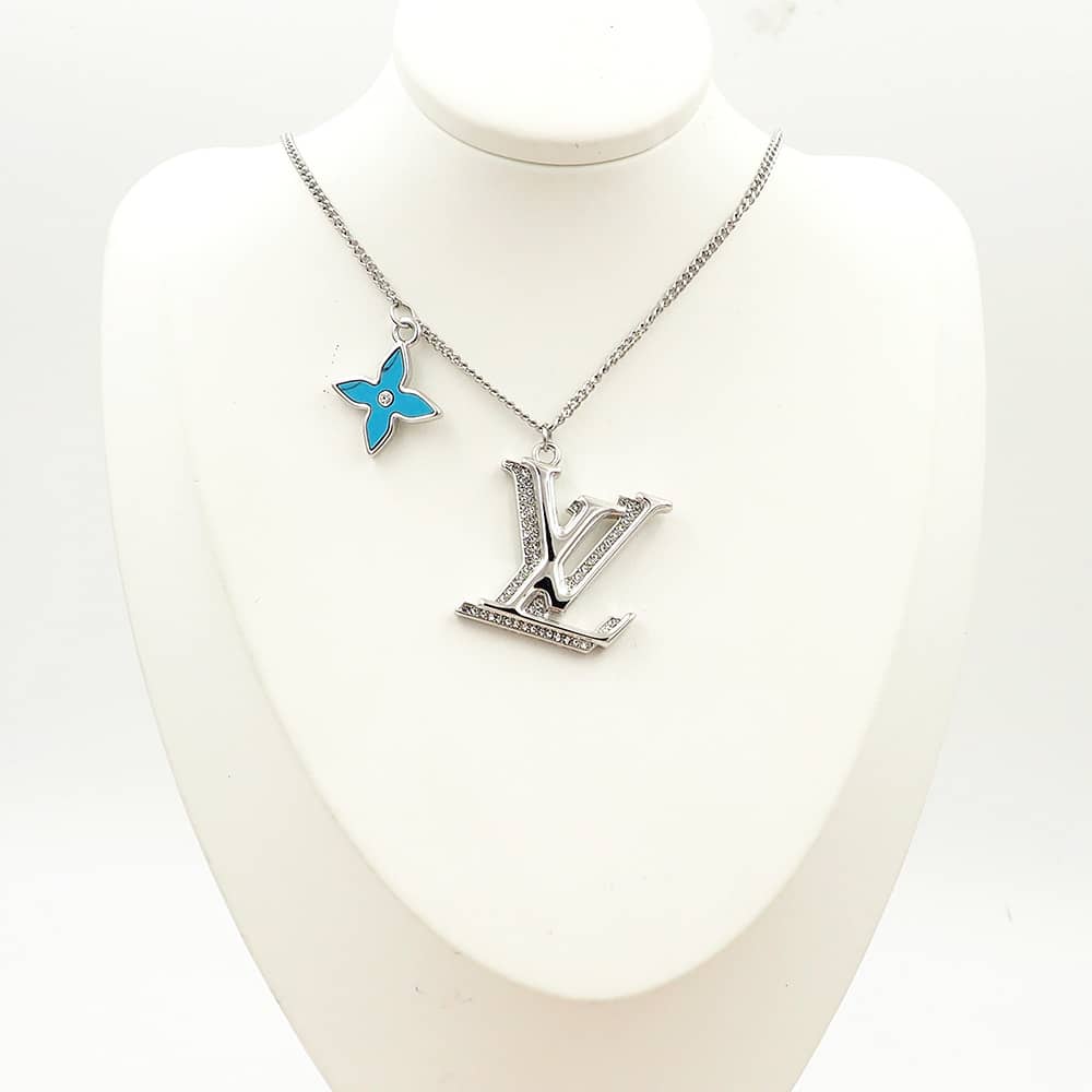 Wholesale L0vis Vvtt0n Logo Necklace