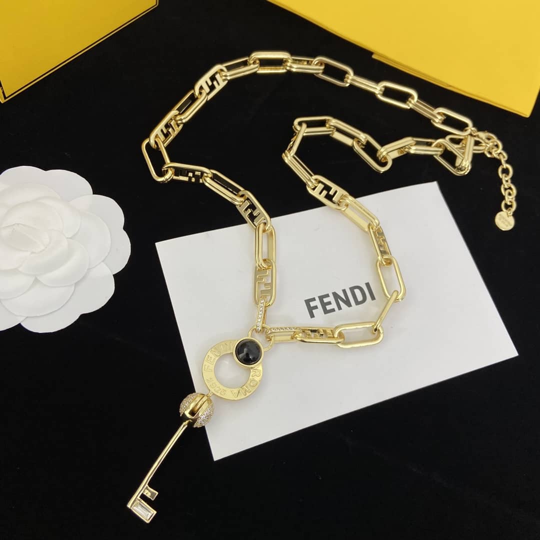 Designer F**di Classic Necklace