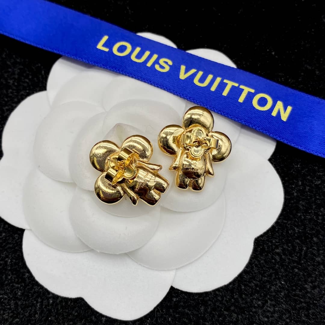 Knockoff L0vis Vvtt0n Logo Earring