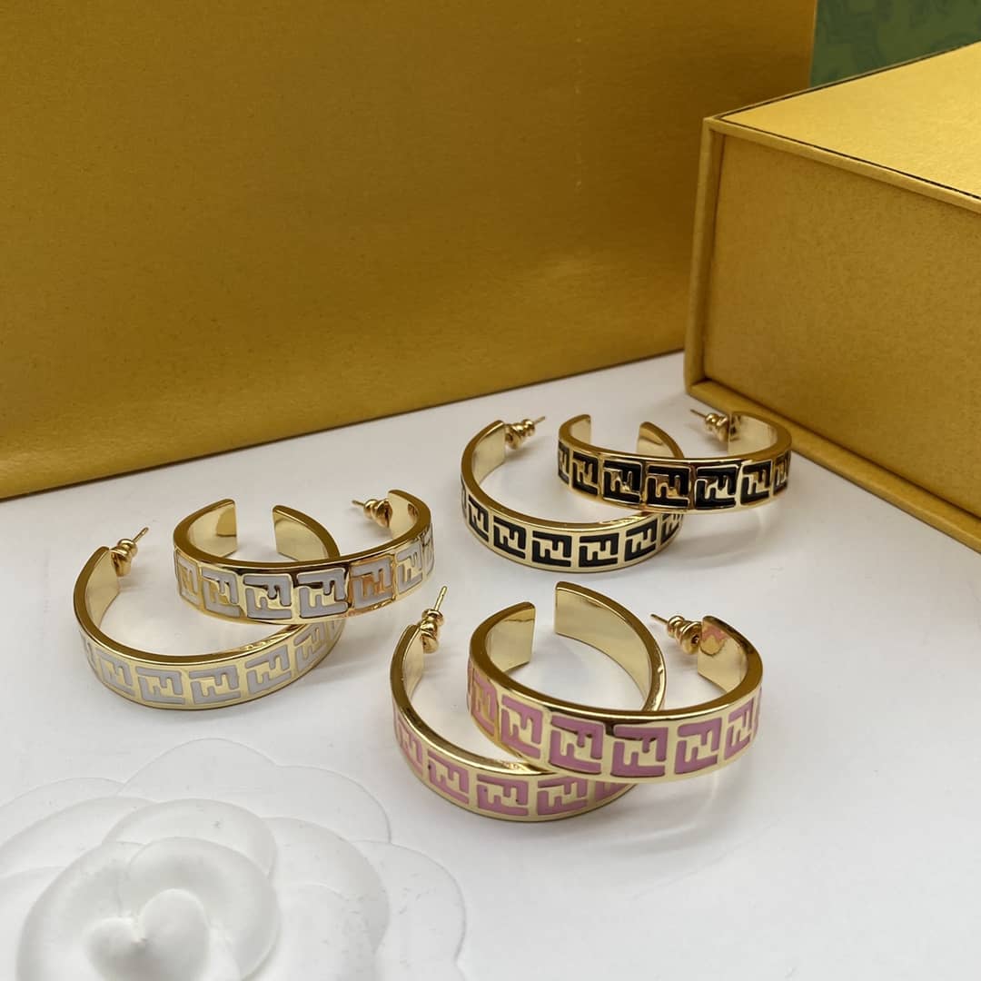 Wholesale F**di Logo Earring