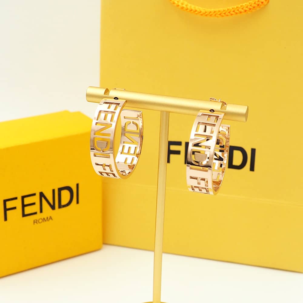 Designer F**di Classic Earring