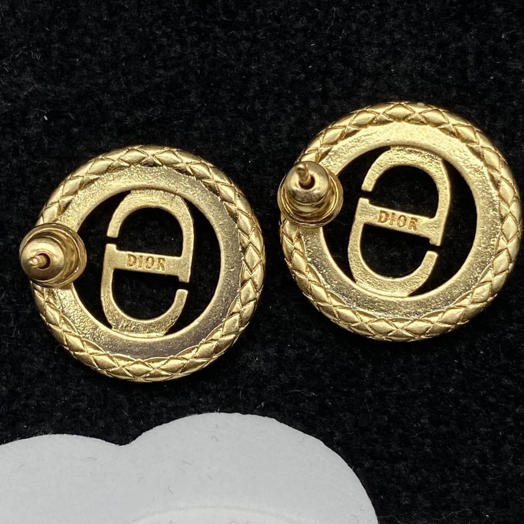 Wholesale Chr1st1an D10r Logo Earring