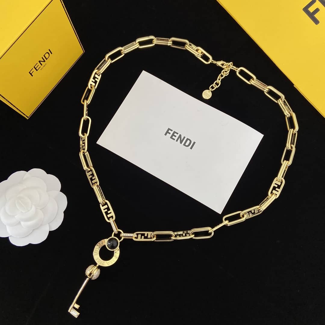 Designer F**di Classic Necklace