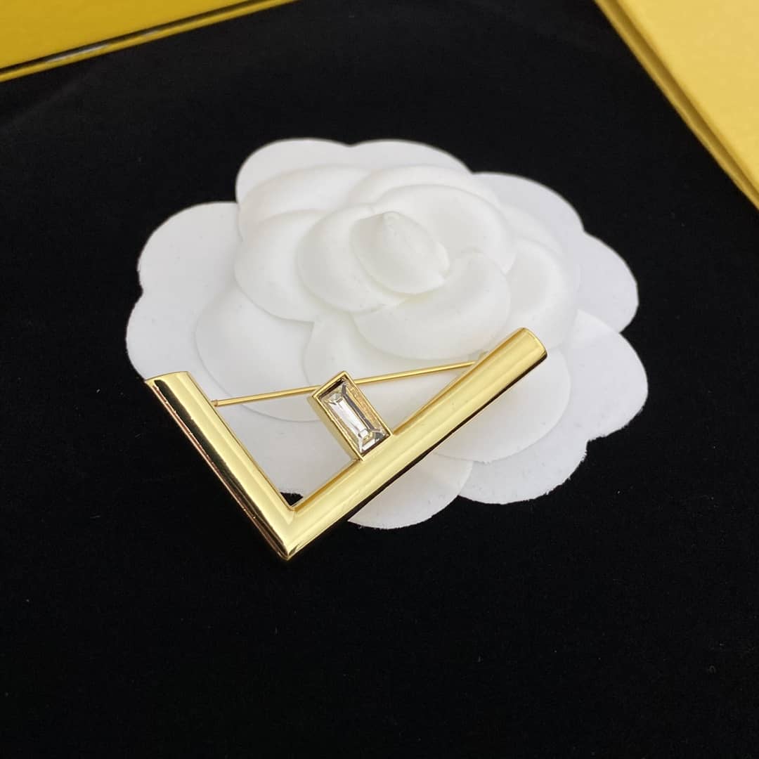 Best F**di Classic Brooch