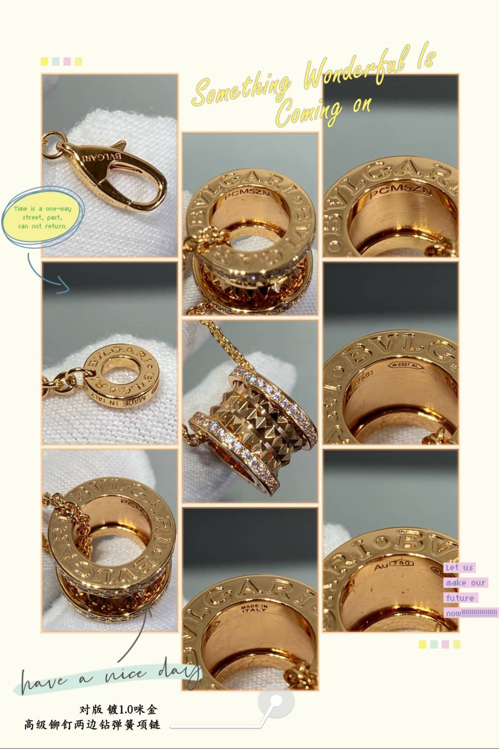 Bv1g*ai Necklace Copy