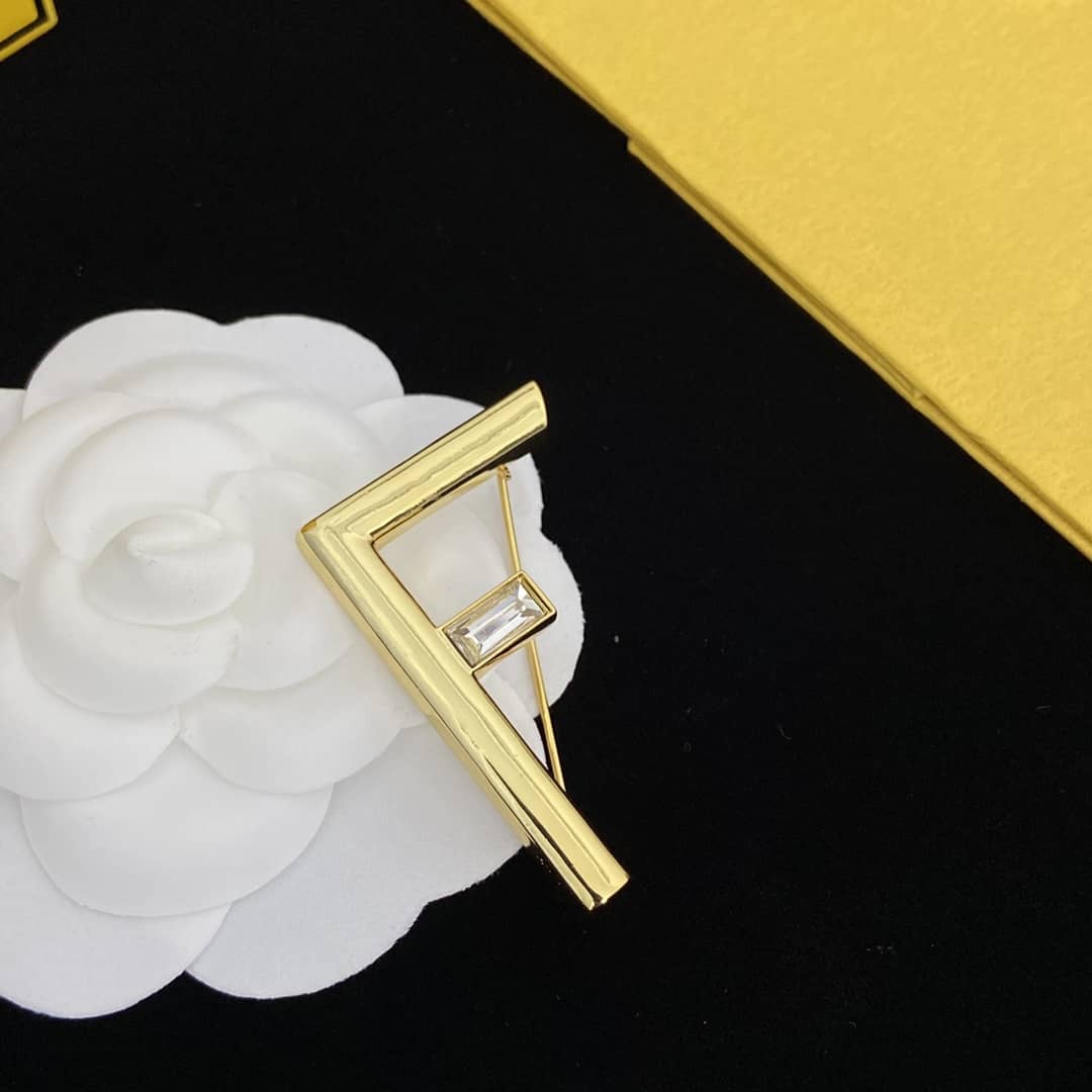 Best F**di Classic Brooch