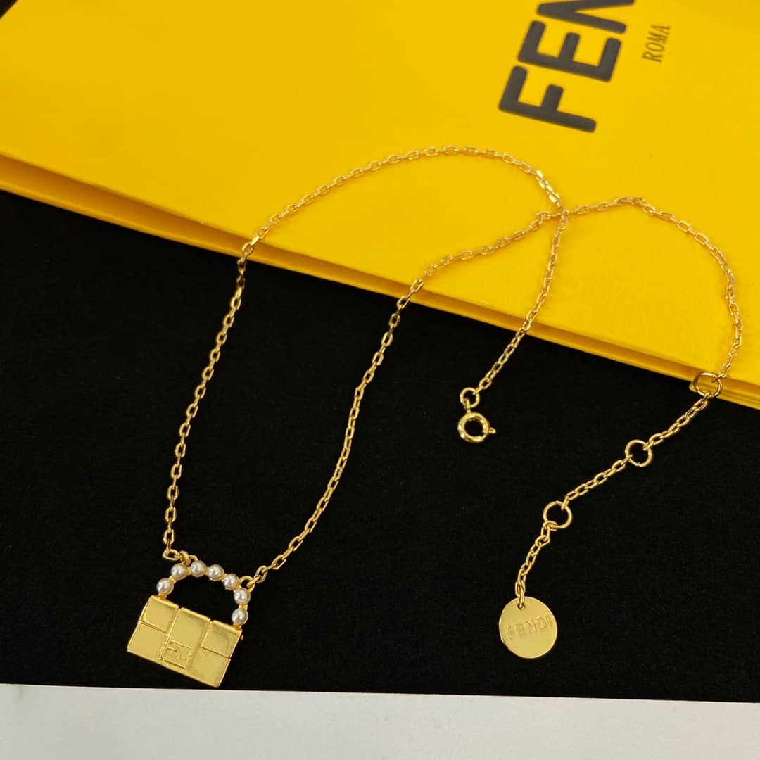 Replica F**di Necklace