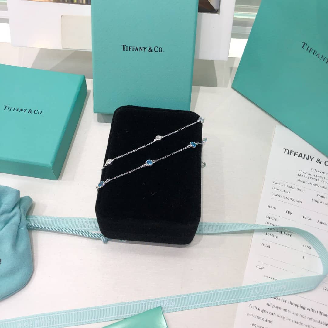 Knockoff T*f*ny Logo Bracelet