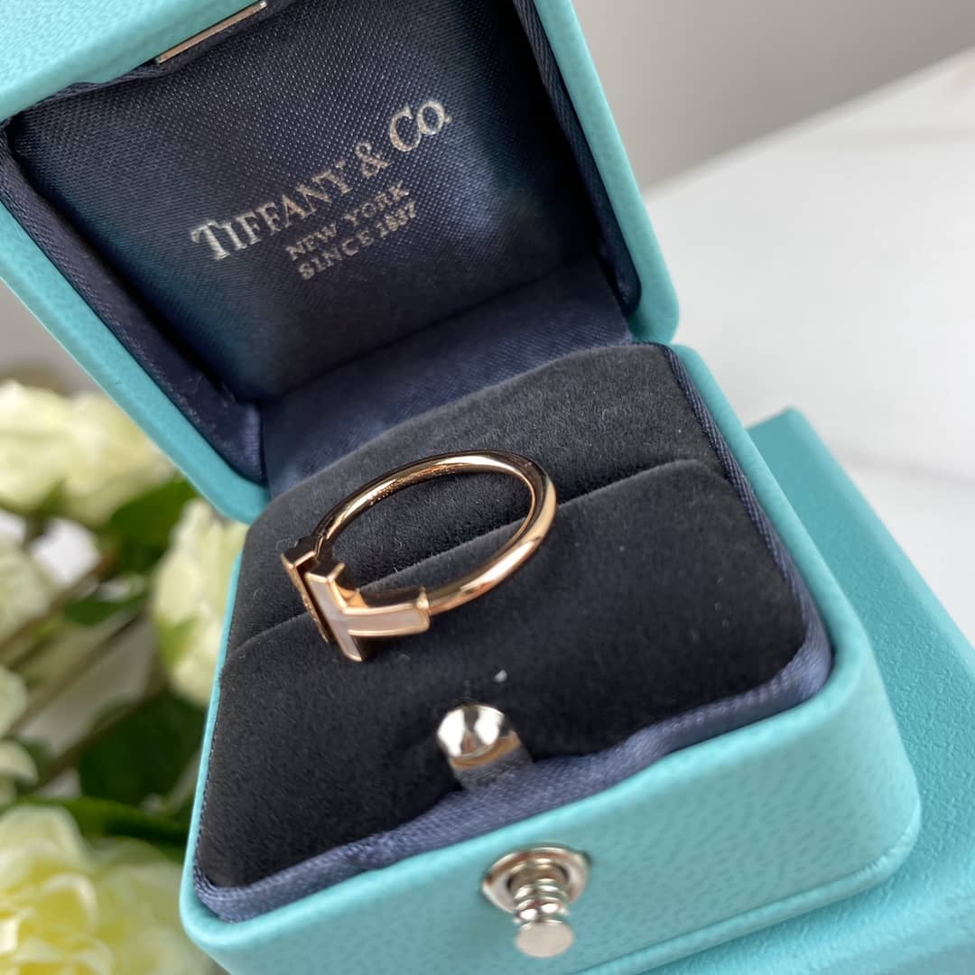 Fake T*f*ny Logo Ring