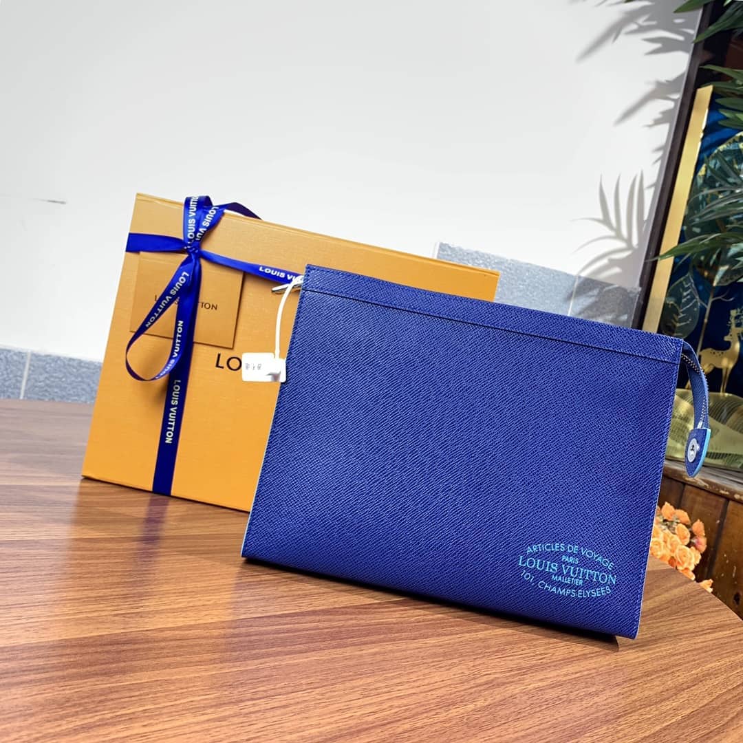 L0vis Vvtt0n Pochette Voyage MM Pouch Blue M30395 Replica
