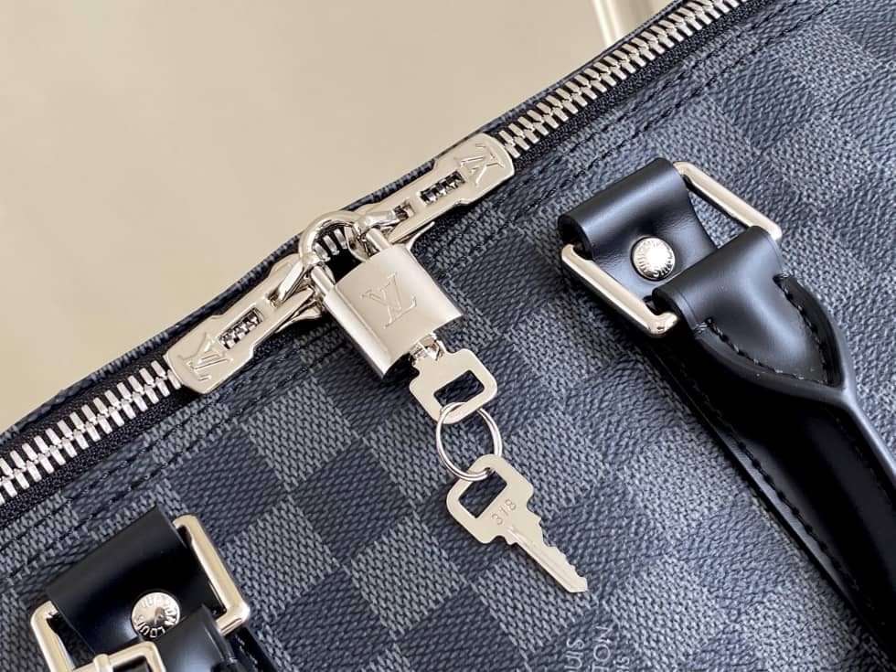 LV Duffle Bag Replica Monogram Keepall Bandouliere 45 Boston Bag Brown M41418