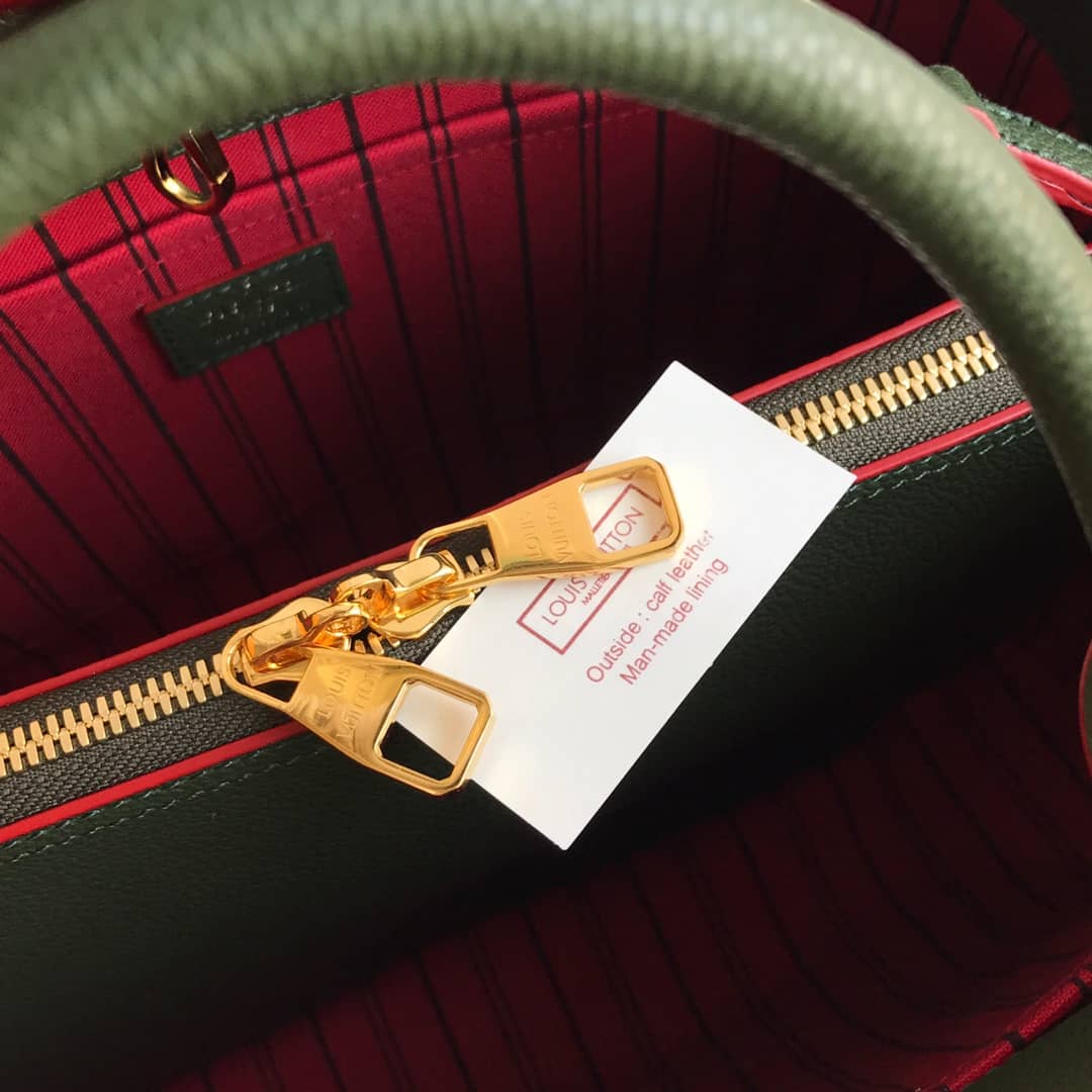 L0vis Vvtt0n Monogram Montaigne MM Shoulder Bag Replica Green M41048