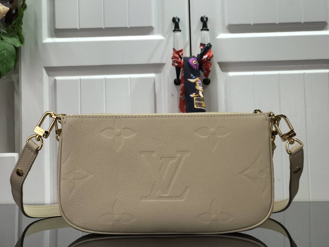 L0vis Vvtt0n Pochette Discovery Compact Replica Wallet White M57630