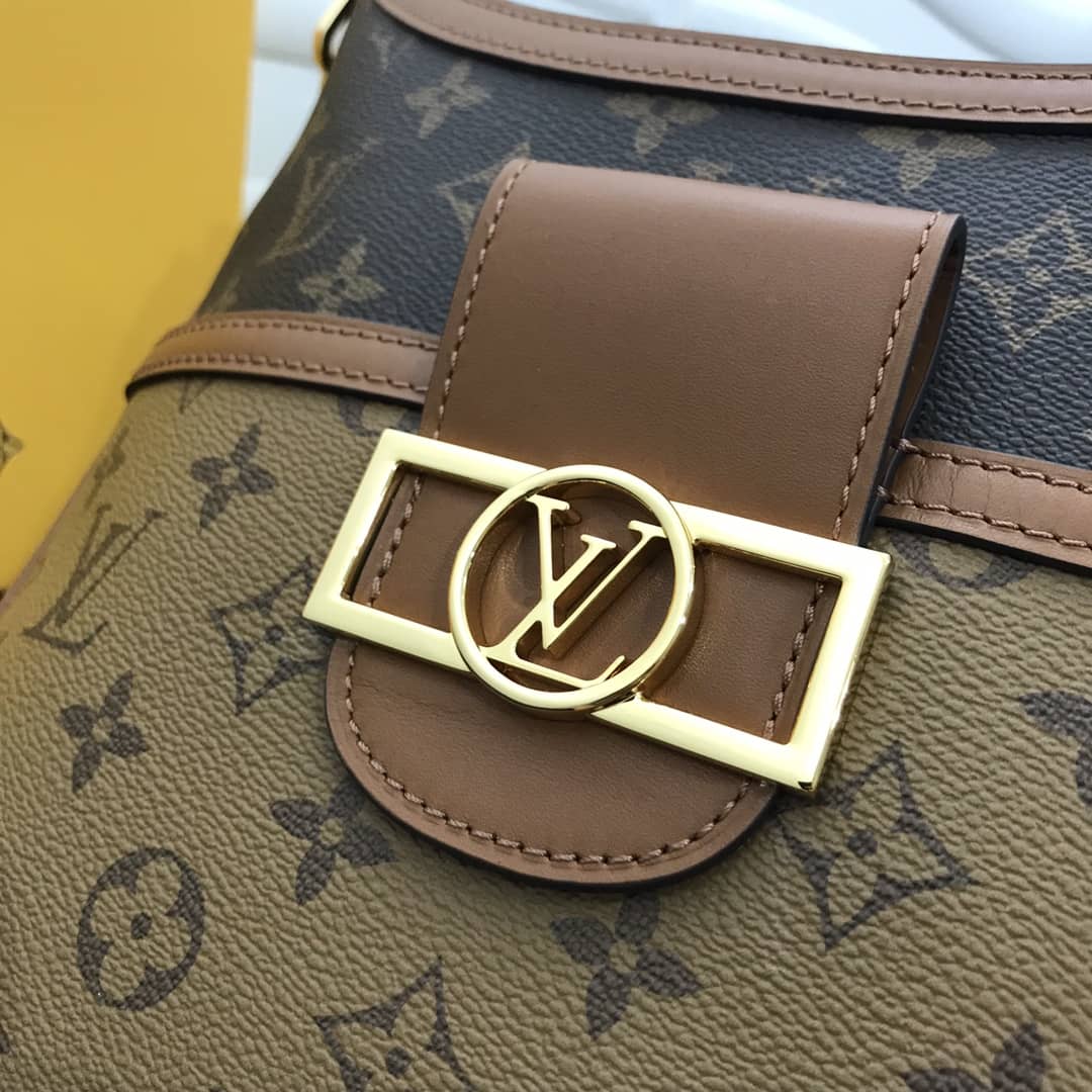 L0vis Vvtt0n Monogram Dauphine PM 2way Replica Hobo M45194