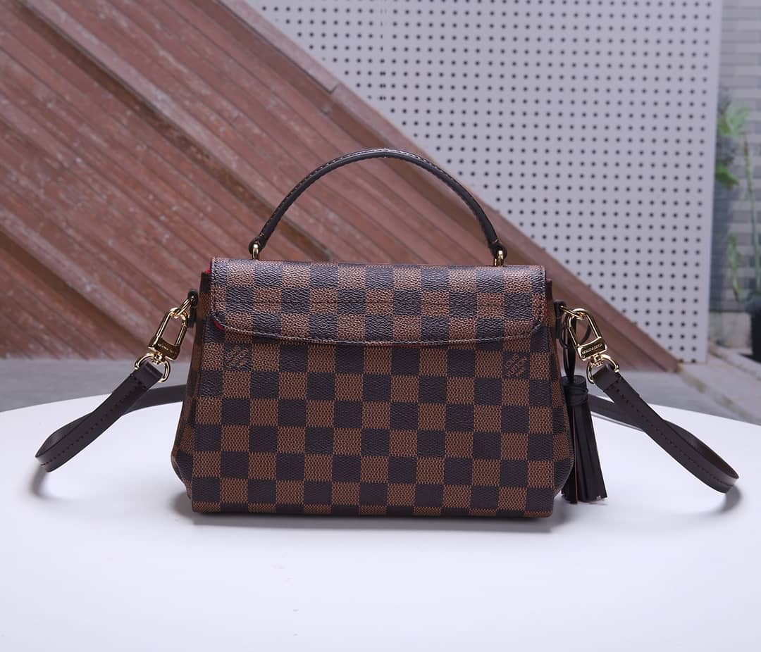 L0vis Vvtt0n Damier Croisette Replica Shoulder Handbag Brown N41581