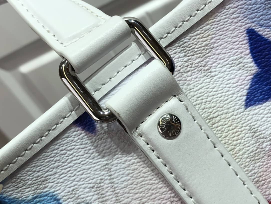 L0vis Vvtt0n Weekend GM Watercolor Monogram Tote Replica Blue M45754