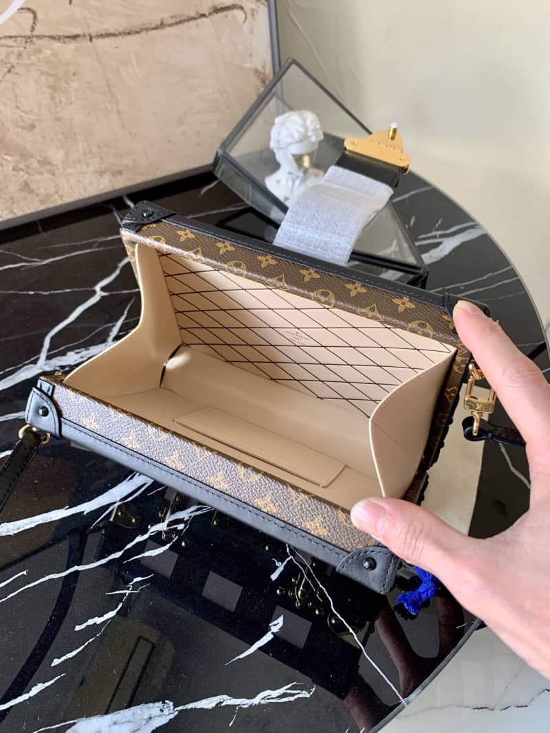 L0vis Vvtt0n Peptite Malle 2 Tone Replica Trunk M55520