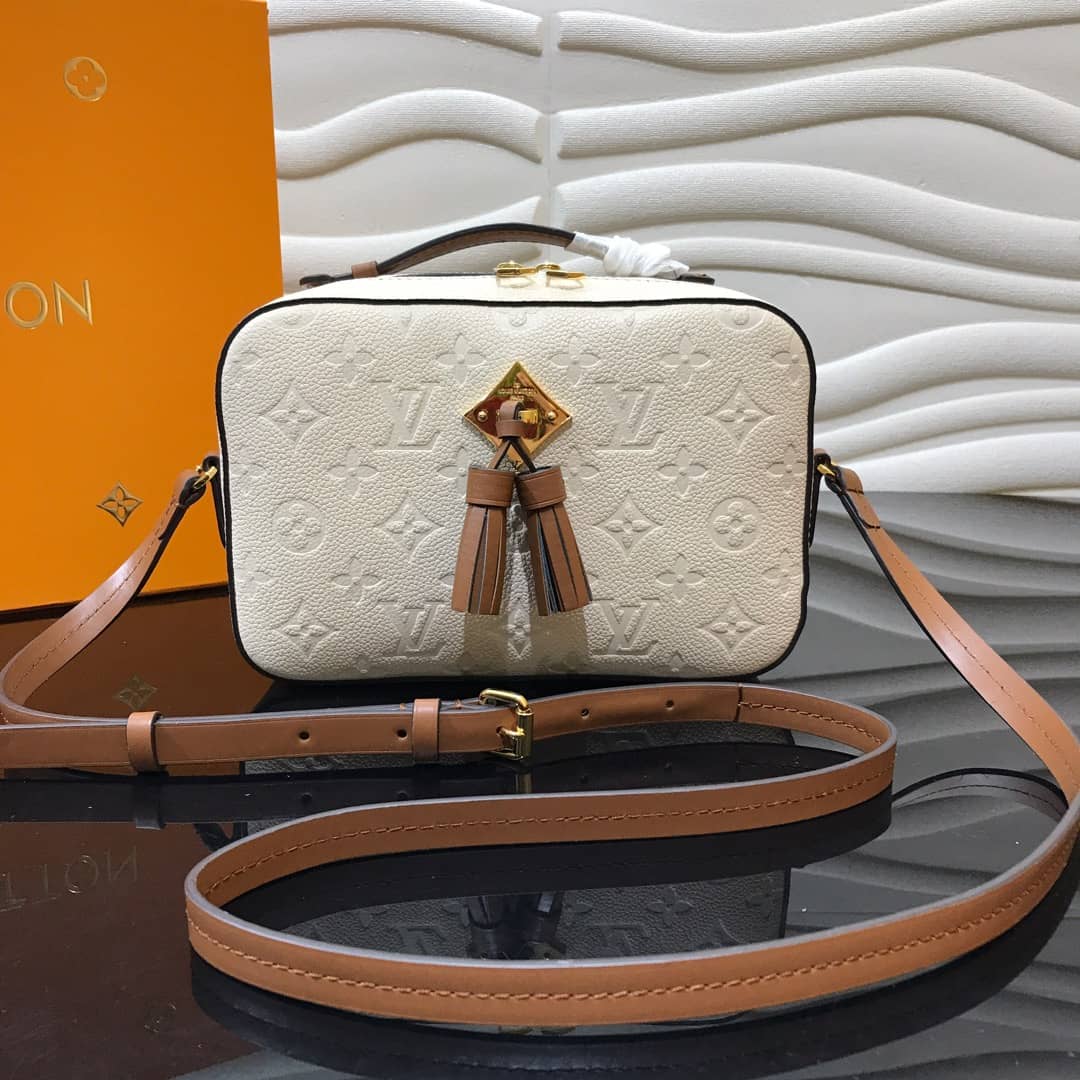 L0vis Vvtt0n Monogram Empreinte Saintonge Replica Bag White M44606