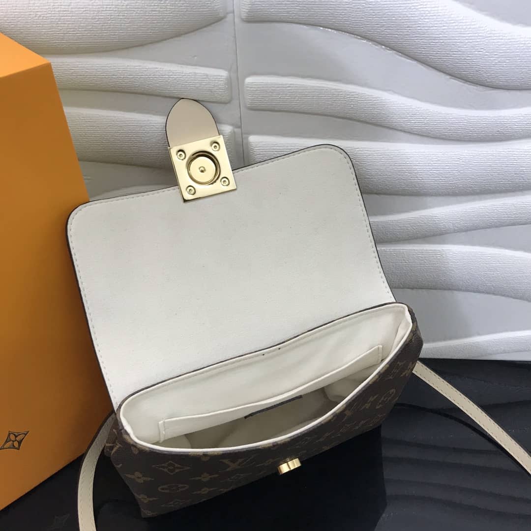 L0vis Vvtt0n Locky BB Replica Crossbody Handbag Beige M44321