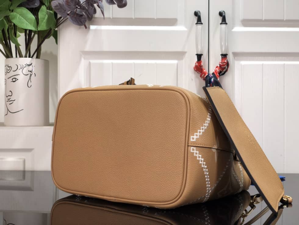 L0vis Vvtt0n NeoNoe MM Brown M46023 Replica Bucket Bag