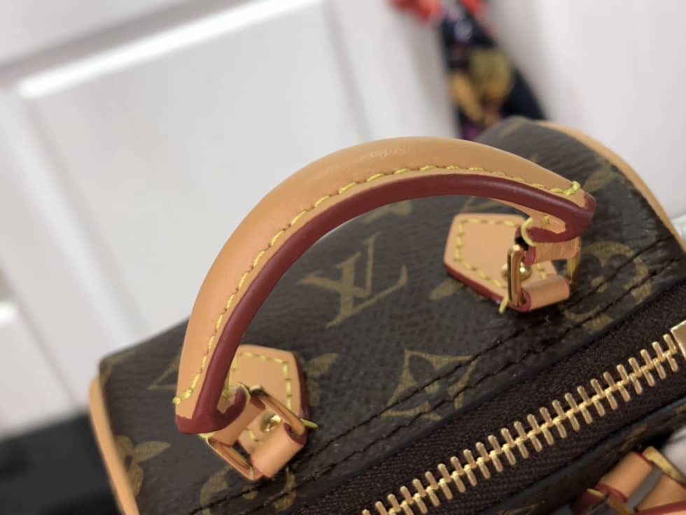 LV Bag Charm Dupe Nano Speedy Monogram  M00544