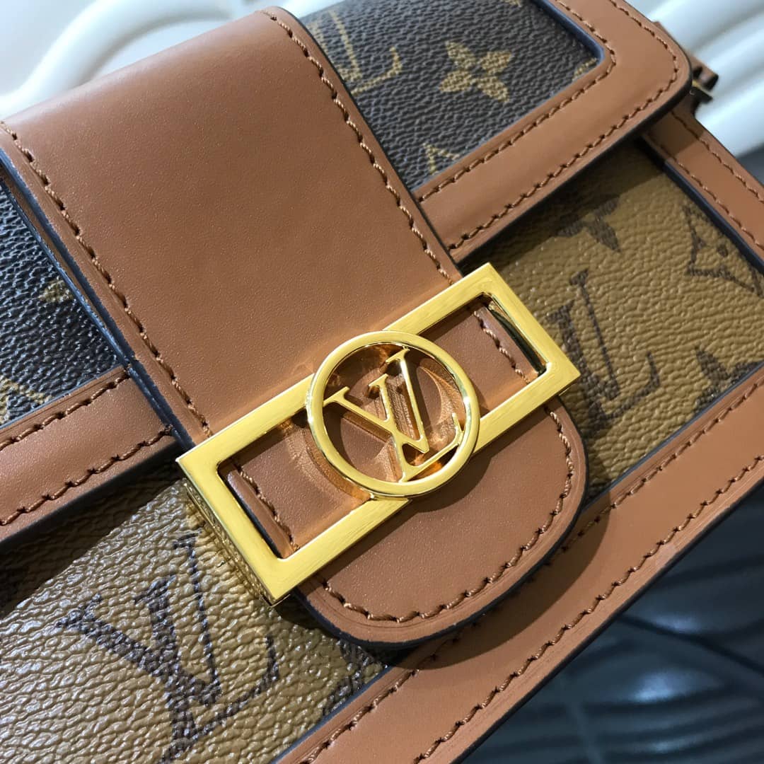 LV Bum Bag Dupe Monogram Reverse Dauphine M44586(ColaReps)
