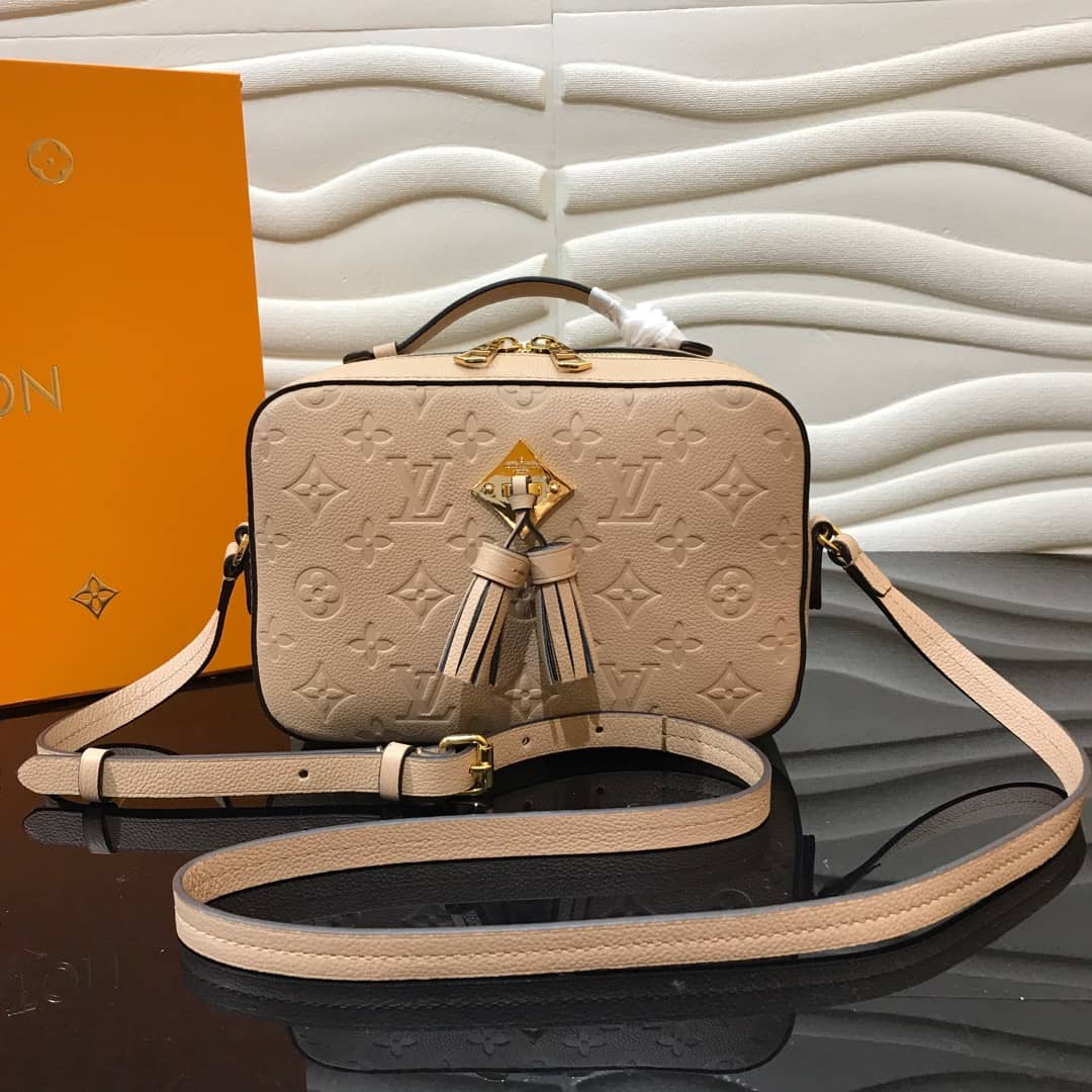 L0vis Vvtt0n Monogram Empreinte Saintonge Replica Bag Beige M44606