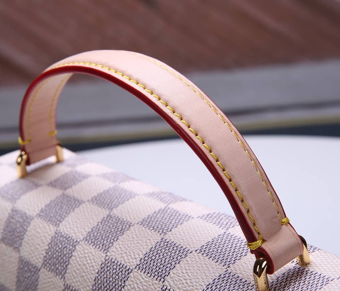 L0vis Vvtt0n Damier Croisette Replica Shoulder Handbag White N41581