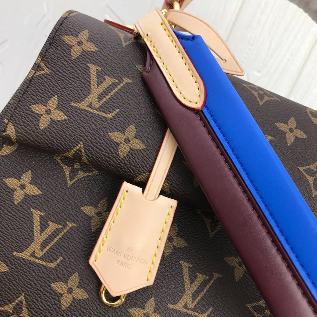 L0vis Vvtt0n Cluny BB Monogram Canvas Shoulder Handbag Replica Purple M42738