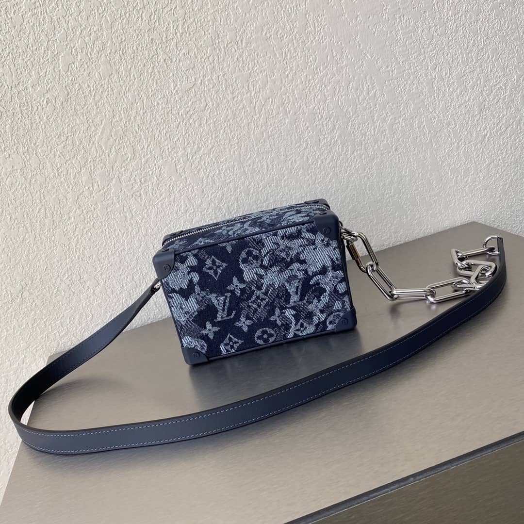 L0vis Vvtt0n Mini Soft Trunk Monogram Tapestry Canvas Replica Bag M80033