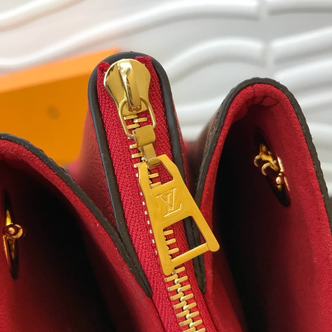 L0vis Vvtt0n Surene MM Monogram Chain Shoulder Bag Replica Red M43772