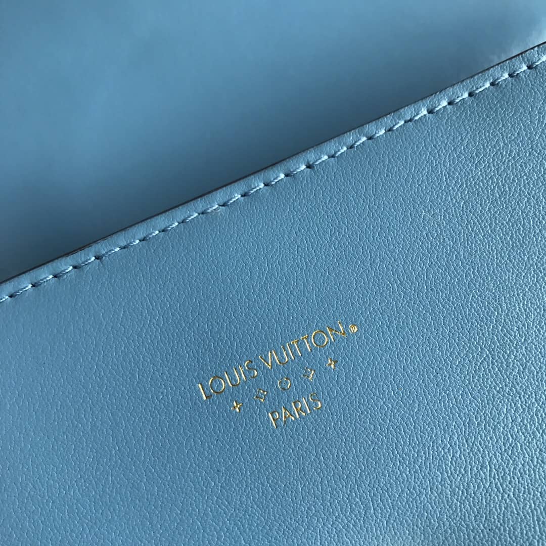 L0vis Vvtt0n Pont9 Neuf Leather Replica Shoulder Bag Blue M55948