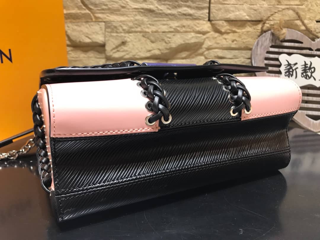 L0vis Vvtt0n Replica Twist MM Epi Leather Bag Pink