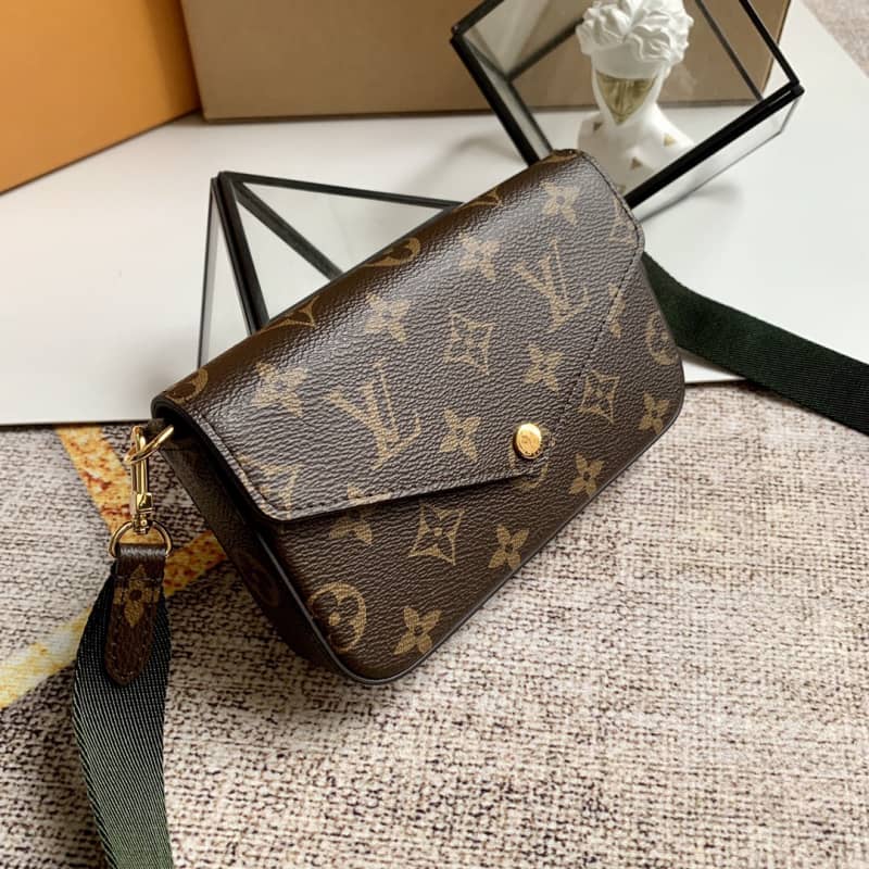 L0vis Vvtt0n Monogram Multi Pochette Félicie Replica Shoulder Bag Green M80091