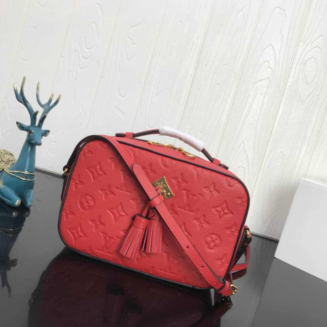 L0vis Vvtt0n Saintonge Monogram Empreinte Replica Bag Red M44593