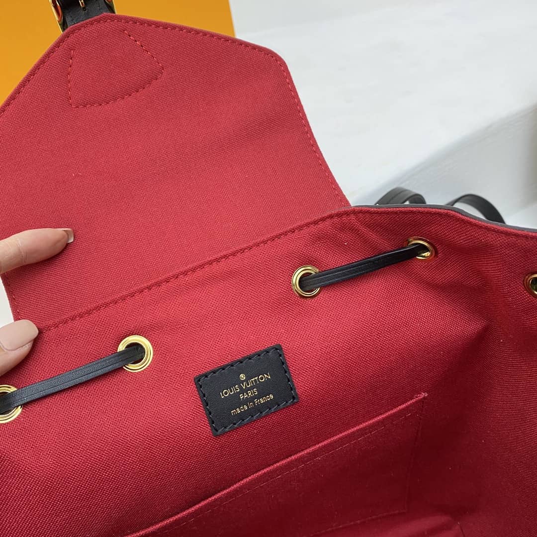 L0vis Vvtt0n Monogram Canvas Montsouris BB Replica Bag M45516 Black