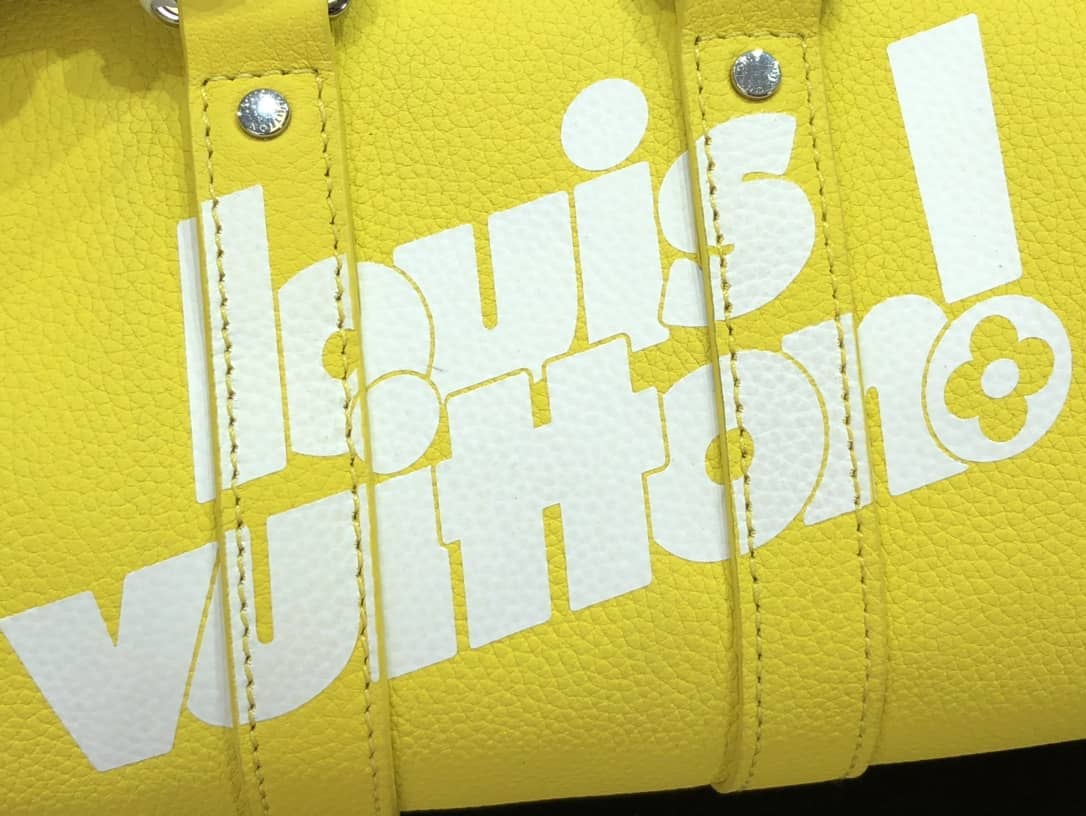 L0vis Vvtt0n Keepall Xs Jaune Virgil Abloh Replica Shoulder Bag M80842