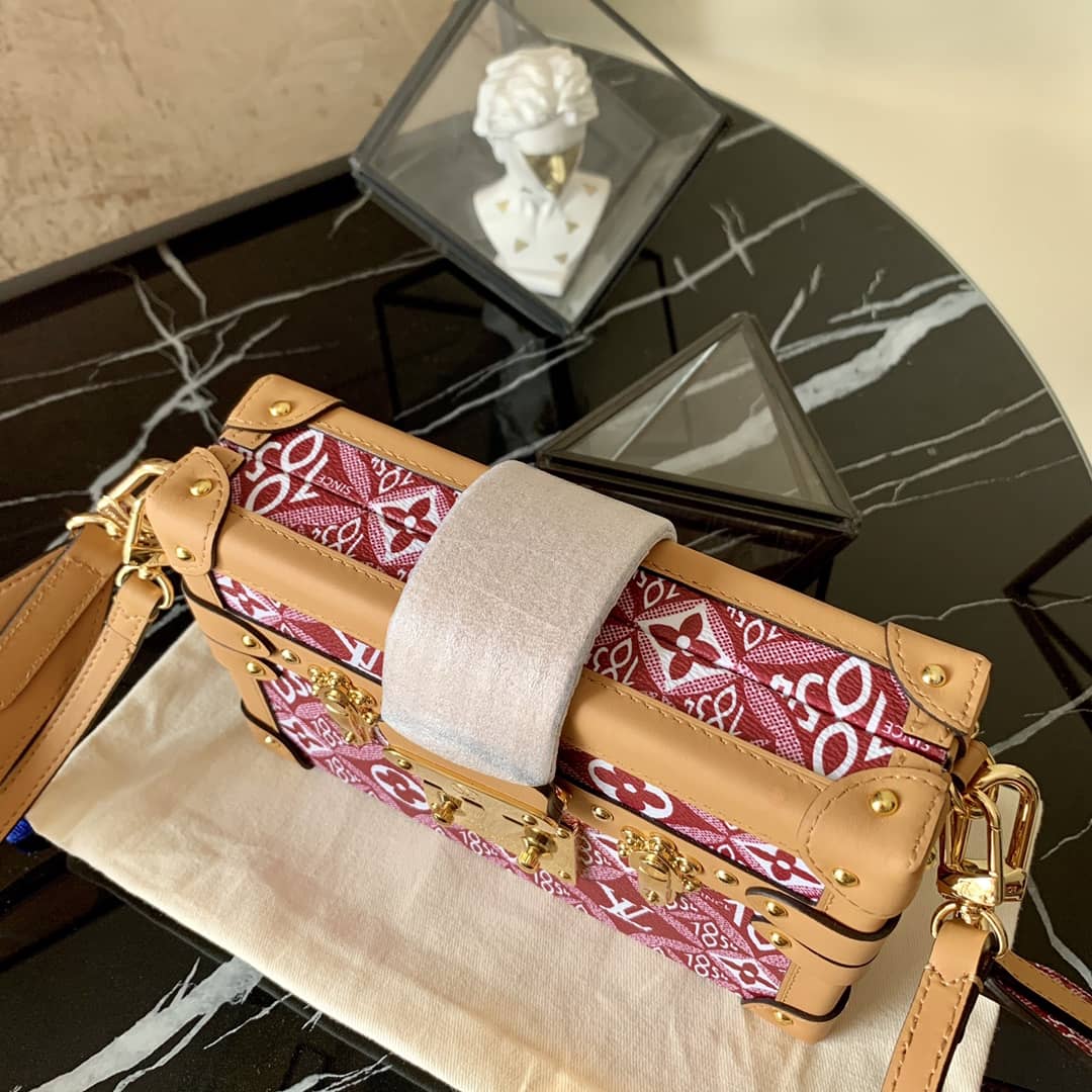 L0vis Vvtt0n Since 1854 Petite Malle Replica Bag Red M57212