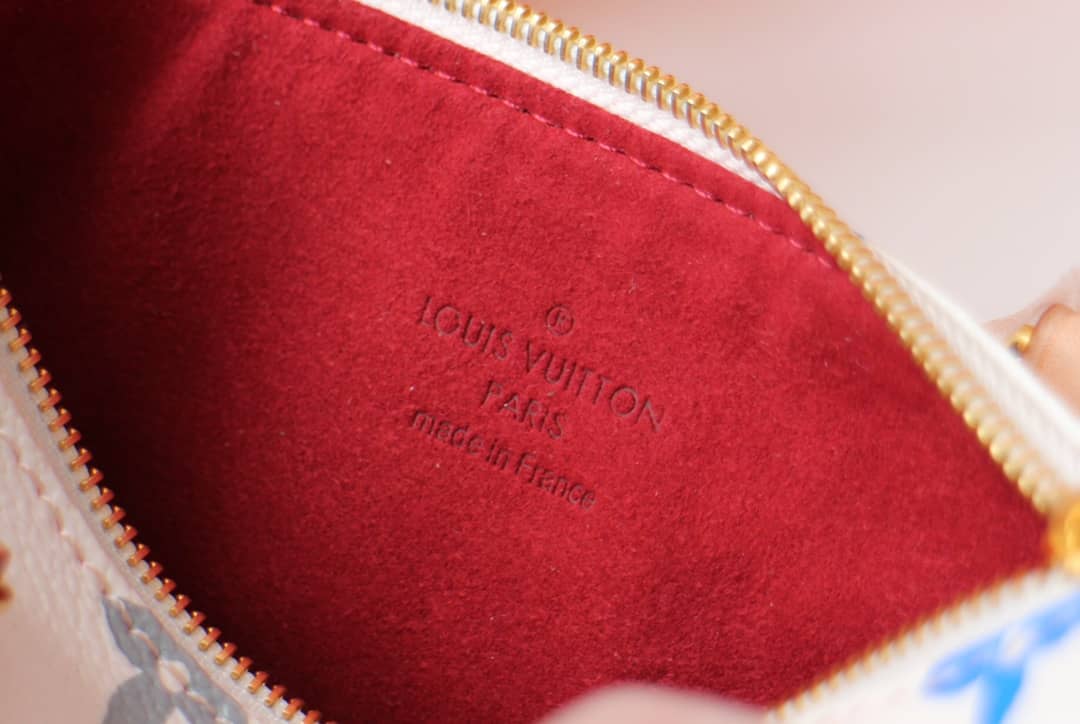 LV Duffle Bag Replica Monogram Multi Mini Speedy  White M92645