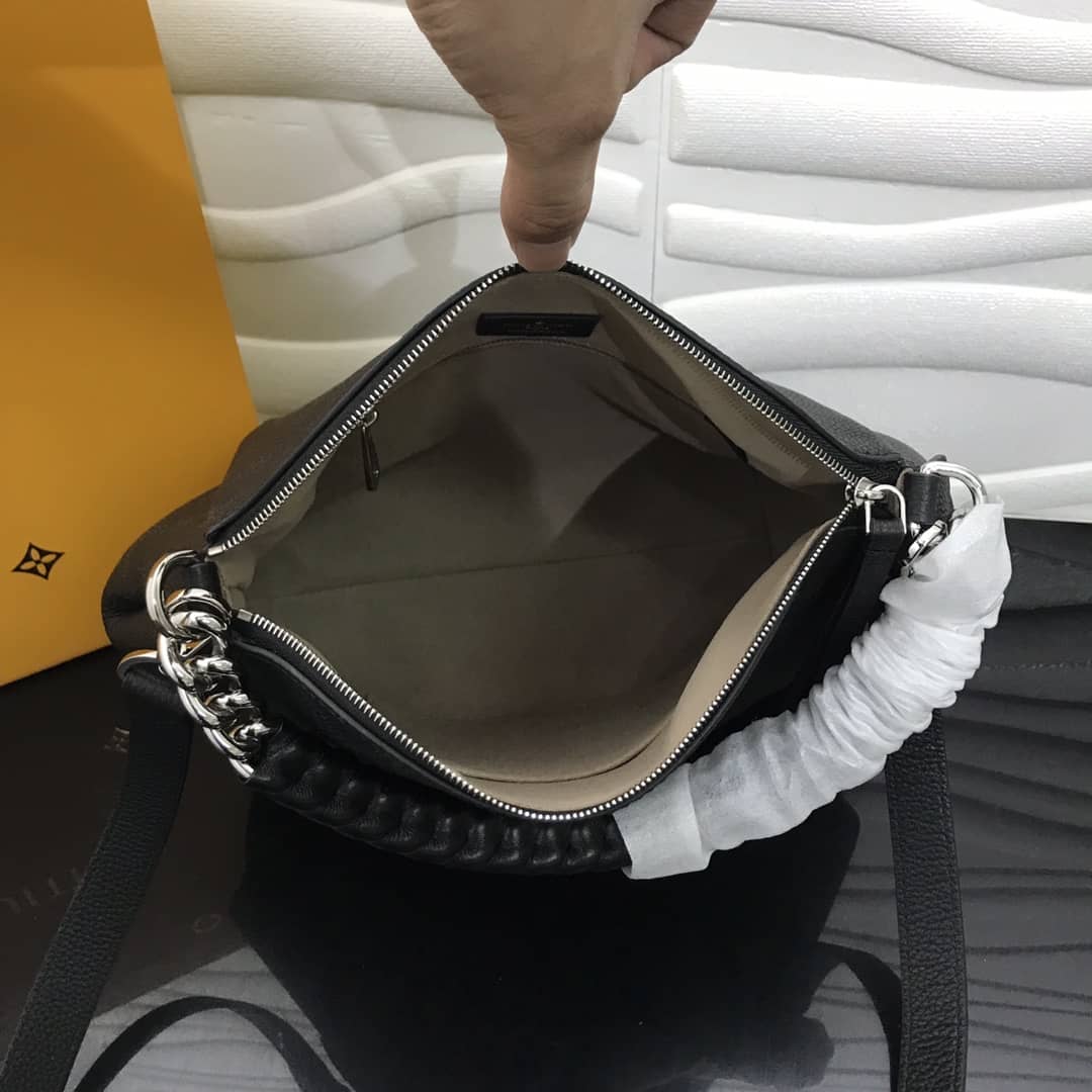 L0vis Vvtt0n Babylone Chain BB 2way Replica Shoulder Bag Black M51223