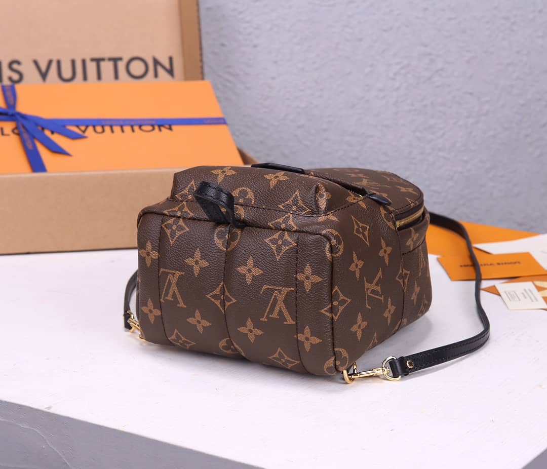 L0vis Vvtt0n Palm Springs Mini Replica Backpack Brown M44873