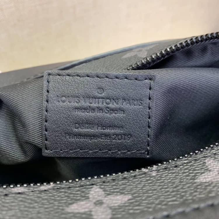 L0vis Vvtt0n x Virgil Abloh Monogram Soft Trunk Replica Black M44478