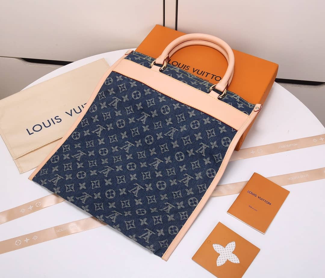 L0vis Vvtt0n Flat Shopper Monogram Tote Replica M95018