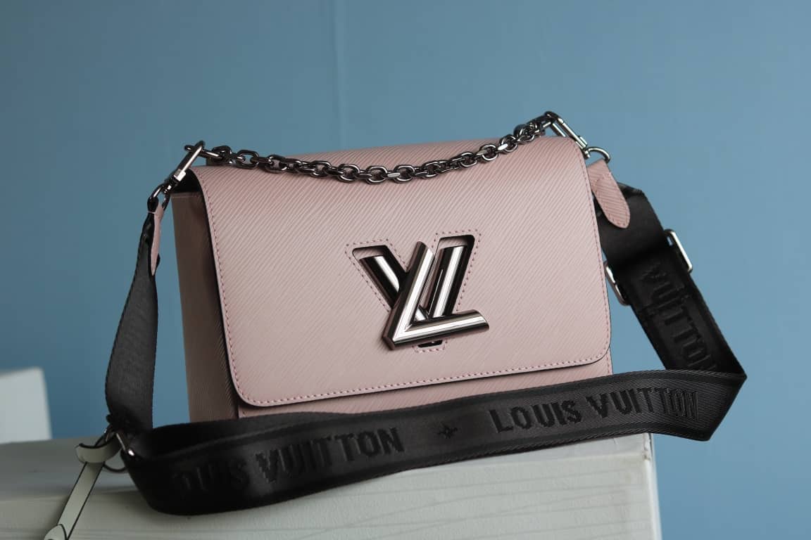 L0vis Vvtt0n Textured Epi Leather Twist Series Bag