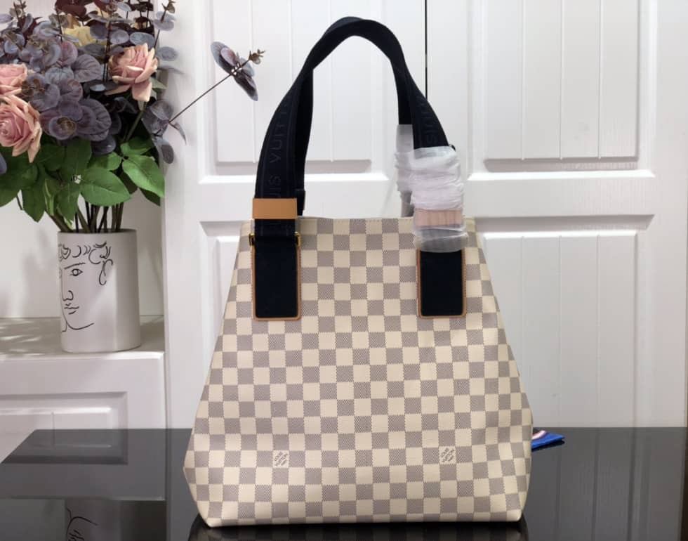 L0vis Vvtt0n Cabas PM Damier Azur Canvas N41179 Replica Shoulder Bag