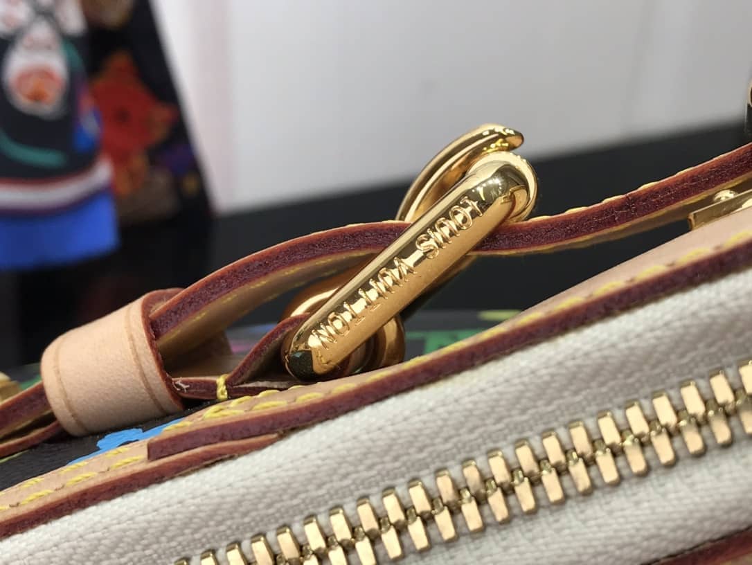 L0vis Vvtt0n Monogram Multi Color Greta Shoulder Bag Replica Black M40196