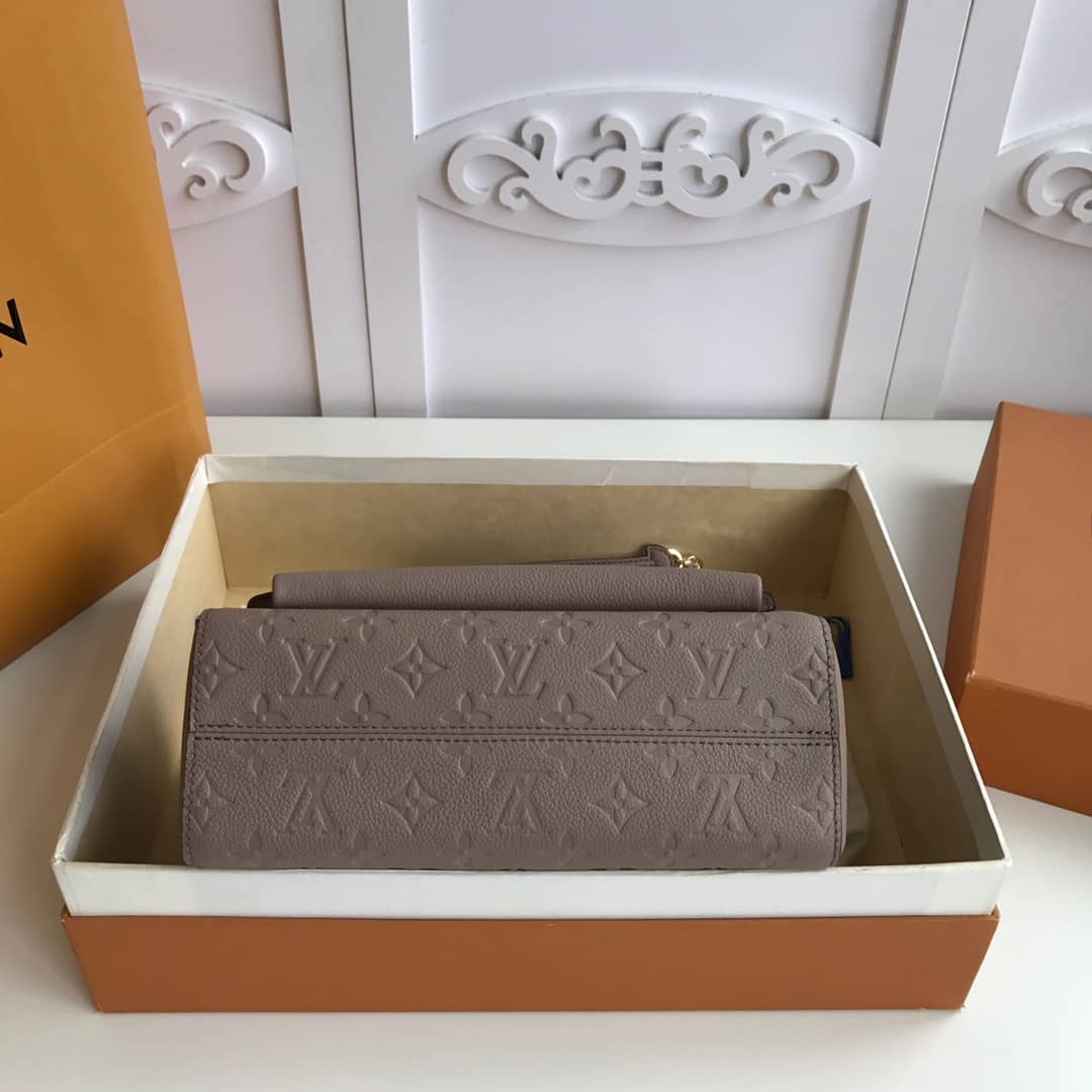 L0vis Vvtt0n Monogram Empreinte Vavin PM Chain Replica Shoulder Bag Apricot M44151