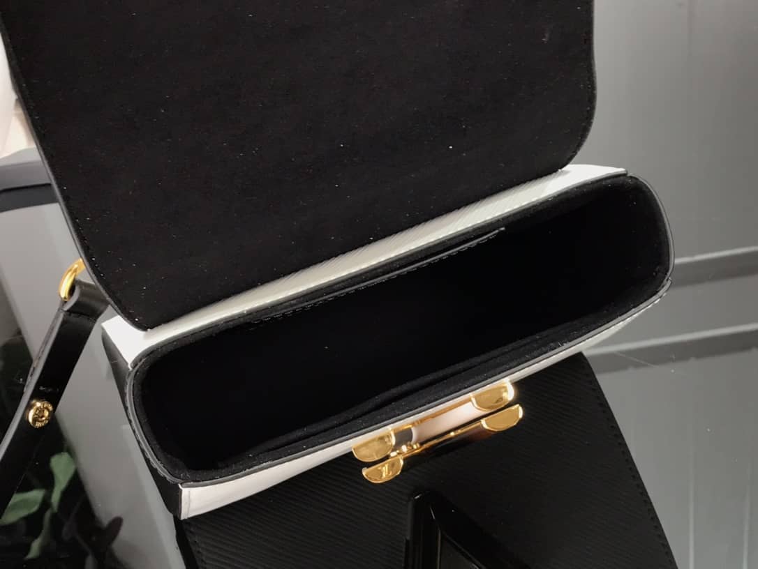 L0vis Vvtt0n Monogram 2Way Leather Twist Replica Handbag White M58526