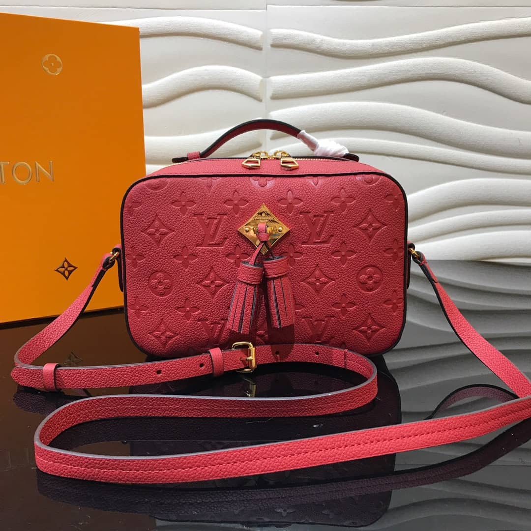 L0vis Vvtt0n Monogram Empreinte Saintonge Replica Bag Red M44606