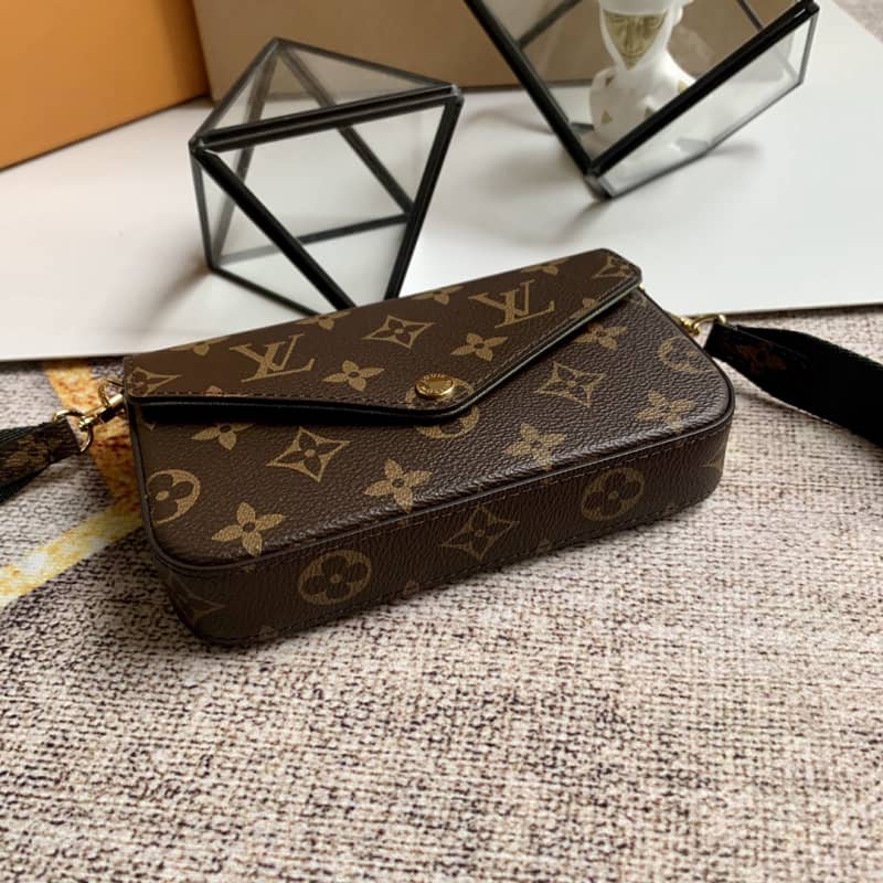 L0vis Vvtt0n Monogram Multi Pochette Félicie Replica Shoulder Bag Green M80091